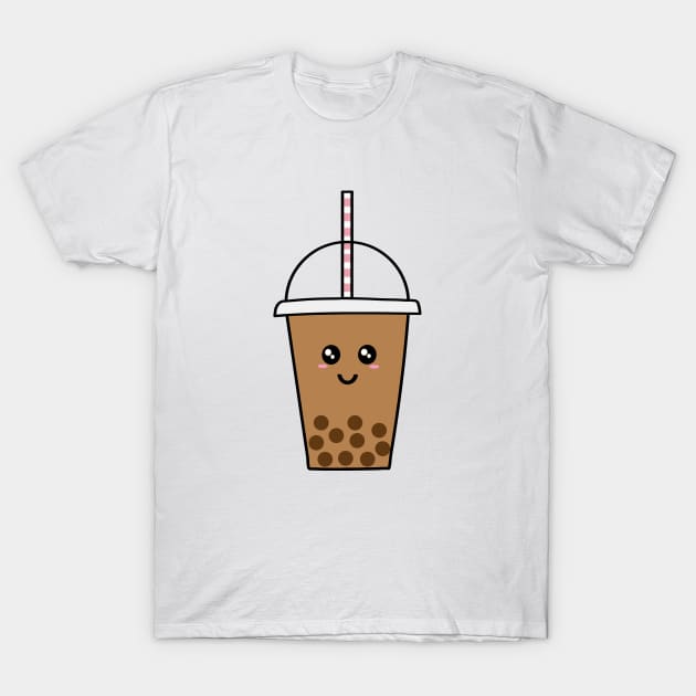 Cute Bubble Tea T-Shirt by LunaMay